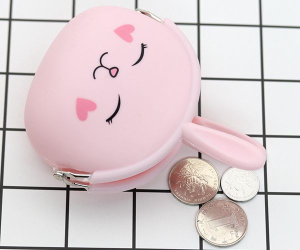 硅膠家用鑰匙包，卡通鑰匙包，女士硅膠鑰匙包